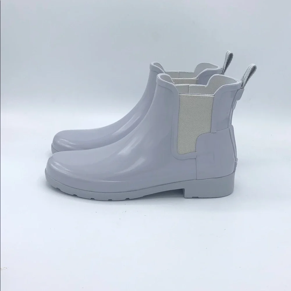 7W -‎ [NEW] Women's Hunter Original Refined Chelsea Rain Boot Gray WFS1017RGL